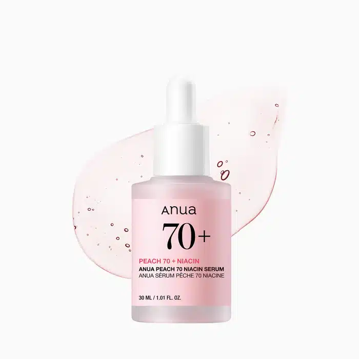 ANUA Peach 70 Niacinamide Serum, 30ml/1.01 fl.oz
