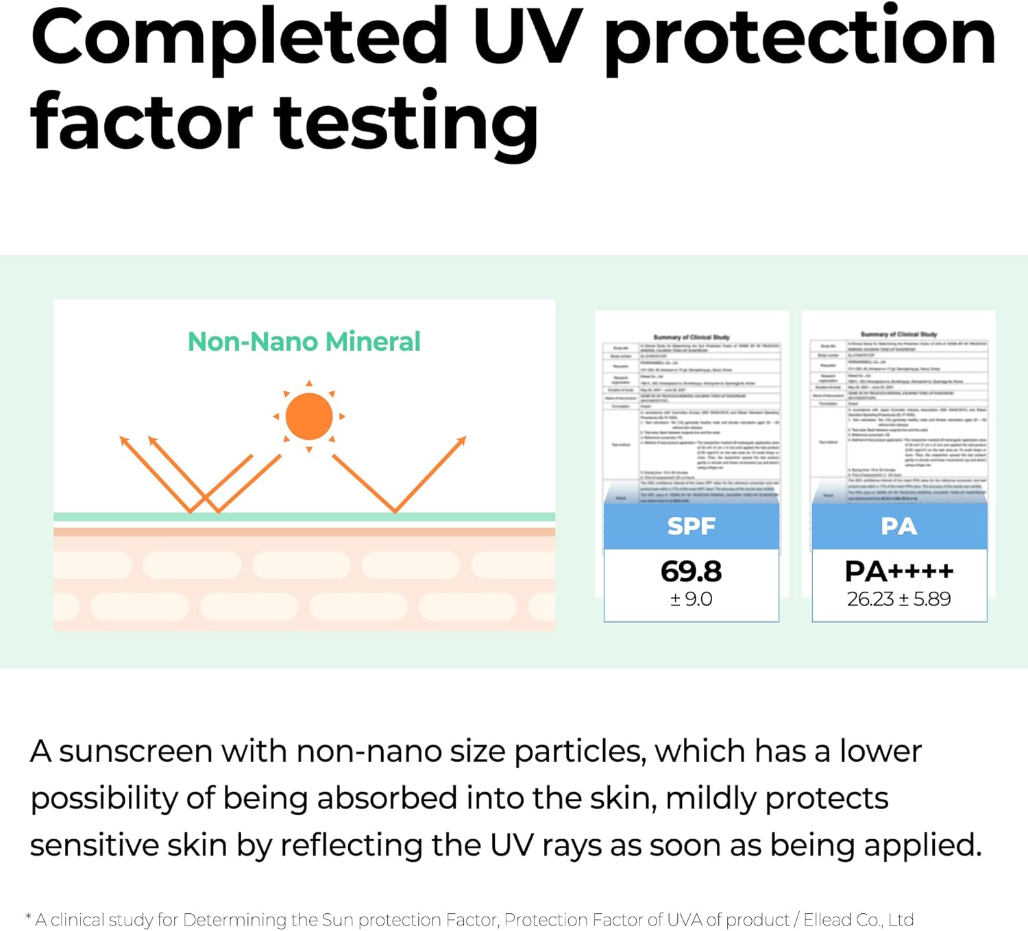 SOME BY MI Truecica Mineral Calming Tone-Up Suncream / SPF50+, PA++++ / 1.69Oz, 50ml - Image 5